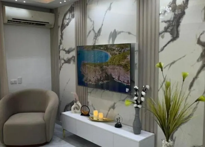 с дизайнерским ремонтом до моря 10минут с видом на горы и закат Appartement Sharm-el-Sheikh
